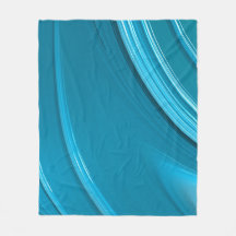 Abstrakt Modern Teal Blue Swirl