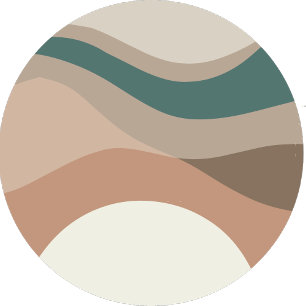 Abstrakt Modern Terracotta Beige Slips