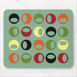 Abstrakt moderna Spheres Mousepad Musmatta