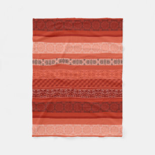 Abstrakt modernt geometriskt dekorationsfäste fleecefilt