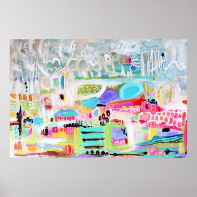 Abstrakt moln poster (Framsidan)