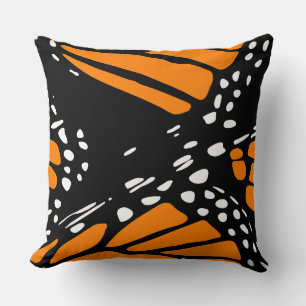 Abstrakt Monarch Butterfly Design Kudde