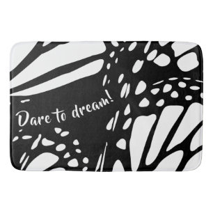 Abstrakt Monarch Butterfly Vinge - Dare to Dream! Badrumsmatta