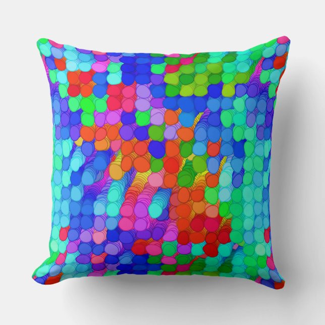 Abstrakt Mönster 10 Pillows Kudde (Framsida)