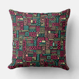 Abstrakt Mönster 110122 - Färg 01 Kudde