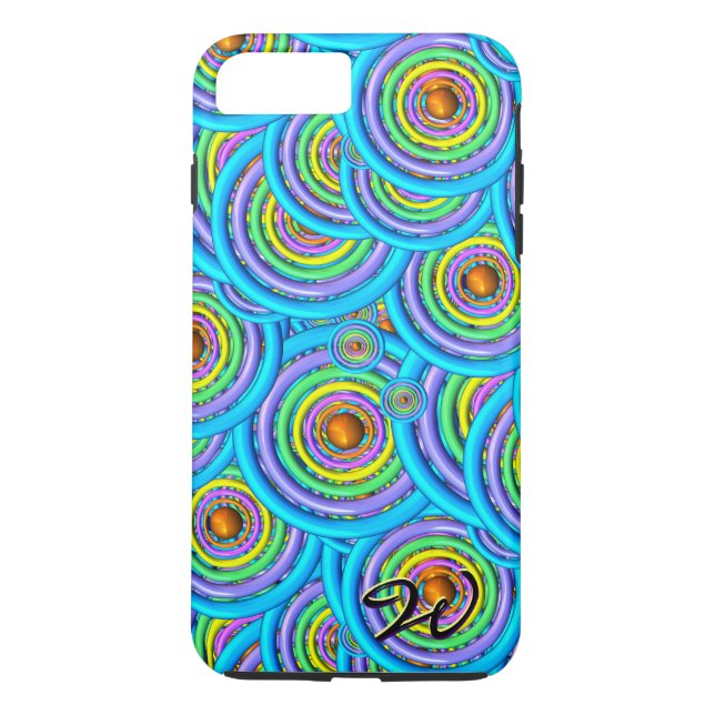Abstrakt Mönster 18A-B-alternativ Case-Mate iPhone Skal (Baksida)