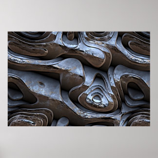 ABSTRAKT MÖNSTER 1 POSTER