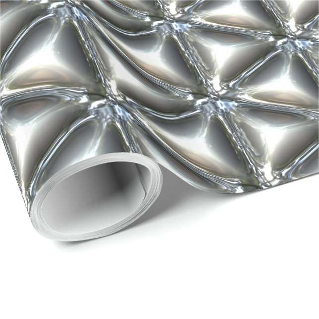 Abstrakt Mönster 27A-B-alternativ Presentpapper (Rullad Hörn)