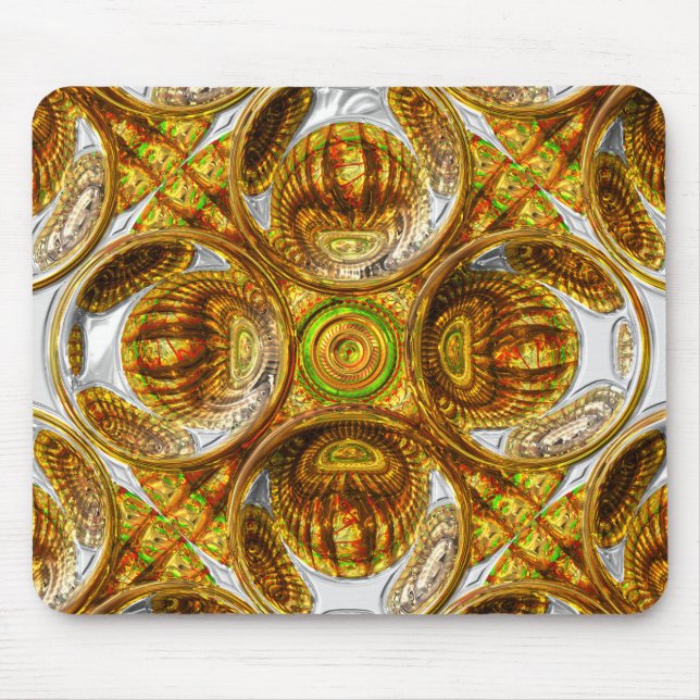 Abstrakt Mönster 2 Mousepad Musmatta (Framsidan)