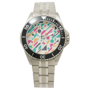 Abstrakt mönster 3 armbandsur