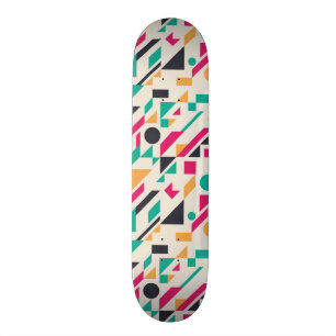 Abstrakt mönster 3 mini skateboard bräda 18,7 cm