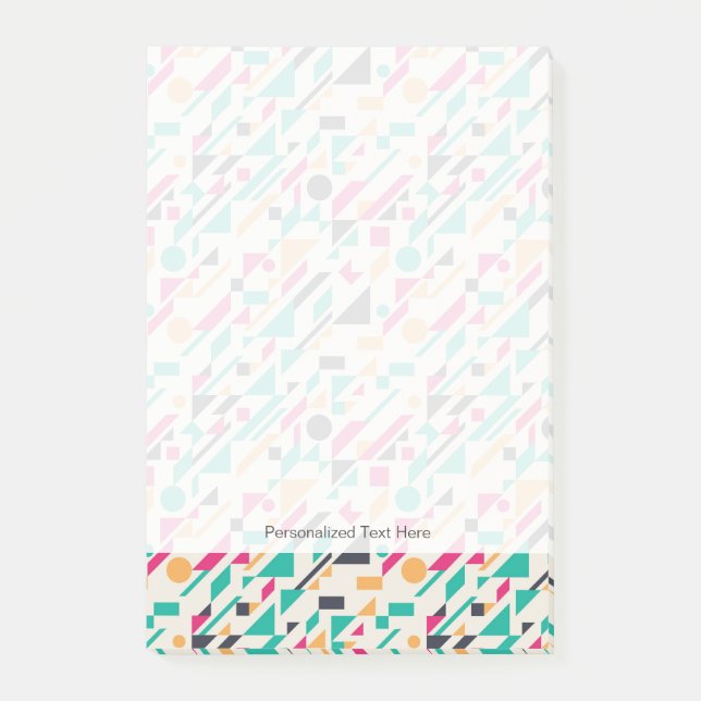 Abstrakt mönster 3 post-it block (Framsida)