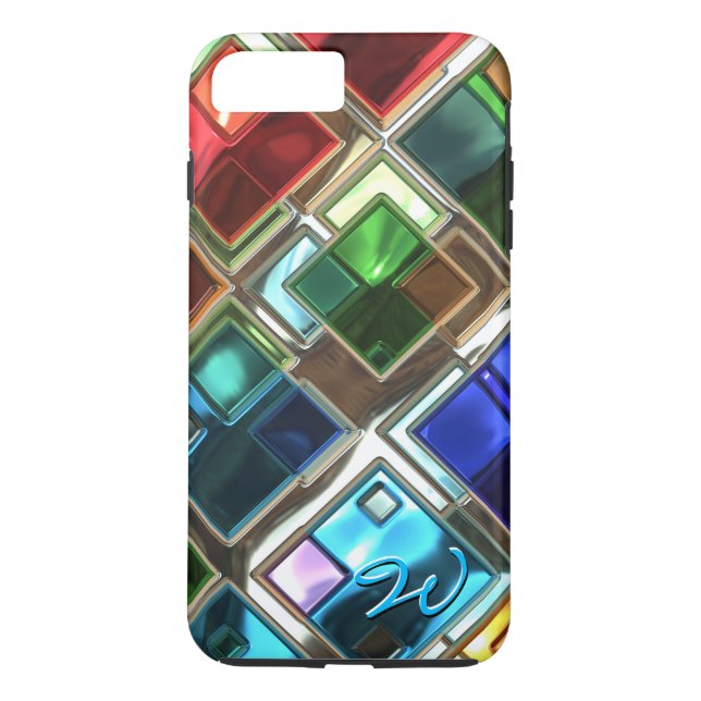 Abstrakt Mönster 4 iPhone 7 Fodral Case-Mate iPhone Skal (Baksida)