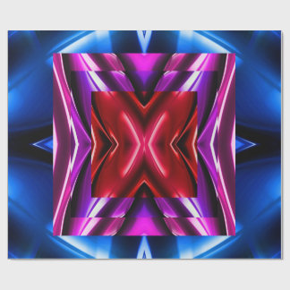 Abstrakt Mönster 62 A-D-alternativ radbrytning Pap Presentpapper