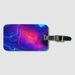 Abstrakt Mönster Colorful Artistic Bagagebricka