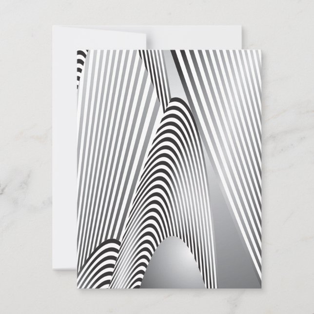 Abstrakt Mönster Creation 3 Anteckningskort (Framsida)