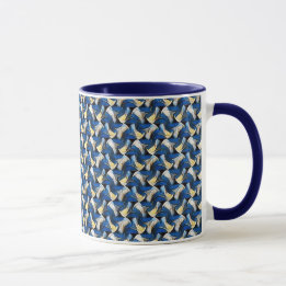 Abstrakt mönster design 1212 - Kaffe Mugg