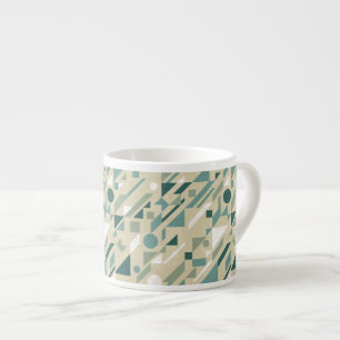 Abstrakt mönster espressomugg