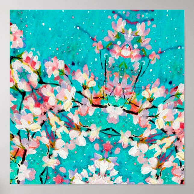 Abstrakt mönster färglös bakgrund poster (Framsidan)