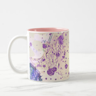 abstrakt mönster galaxy Two-Tone Coffee Mugg