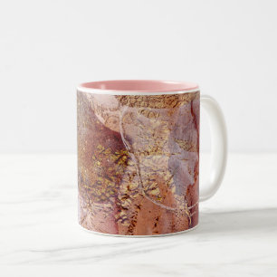 abstrakt mönster galaxy Two-Tone Coffee Mugg