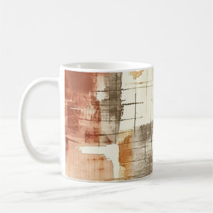 Abstrakt Mönster höstestetisk Kaffemugg