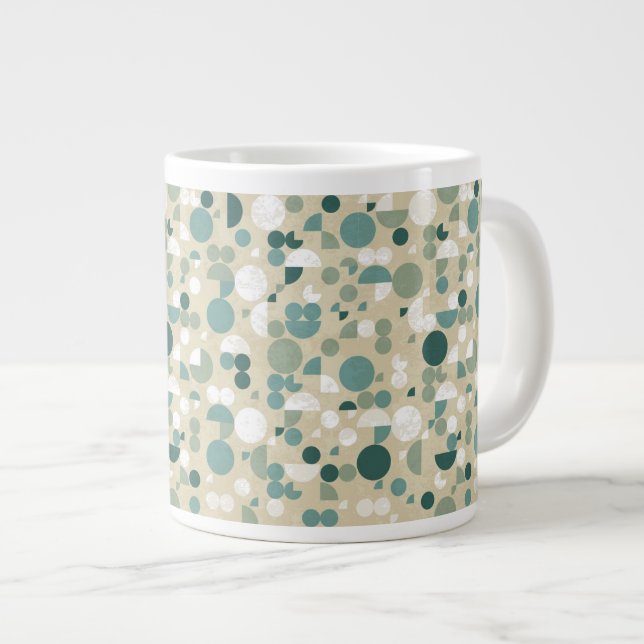Abstrakt mönster jumbo mugg (Framsida höger)