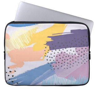 Abstrakt mönster laptop fodral