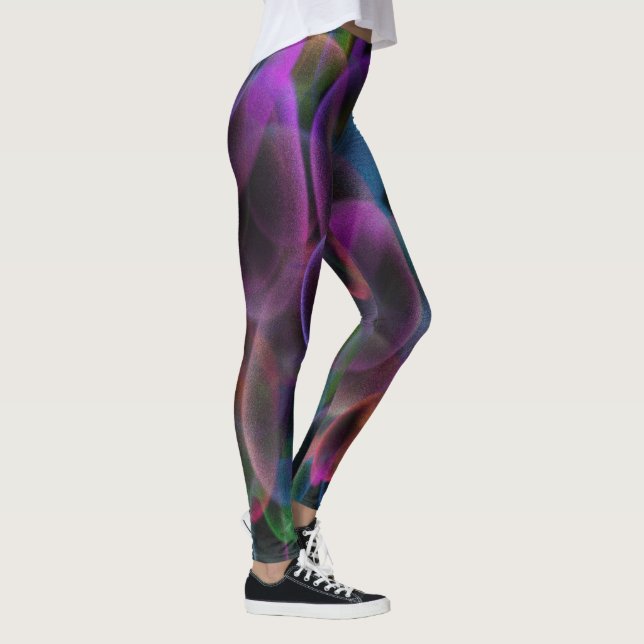 Abstrakt mönster leggings (Höger)