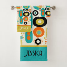 Abstrakt Mönster Livlig Modernism Mitten 1900-Tal 