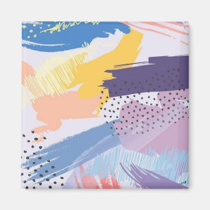 Abstrakt mönster magnet