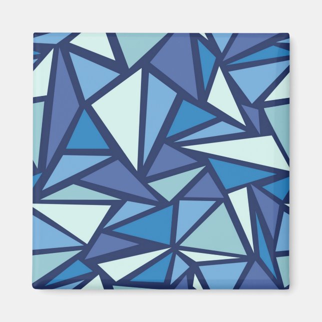 Abstrakt mönster magnet (Framsidan)