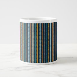 Abstrakt mönster med vertikala linjer jumbo mugg
