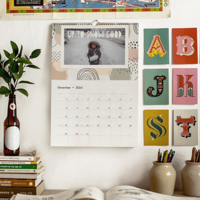 Abstrakt Mönster & överlägg | Foto-Personlig Kalender (Skapare uppladdad)