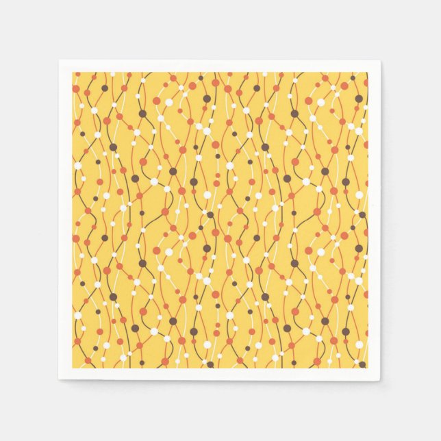 Abstrakt mönster pappersservett (Framsidan)