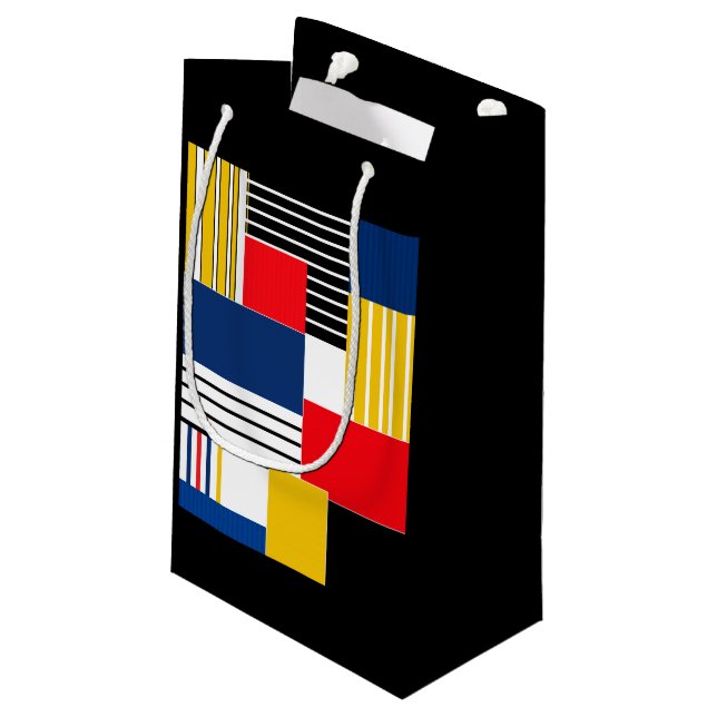 ABSTRAKT MÖNSTER . Patchwork . (Baksidan Vinklad)