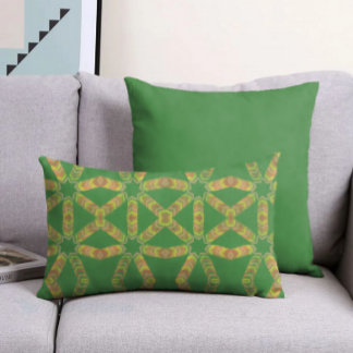 Abstrakt Mönster Pillow Lumbarkudde