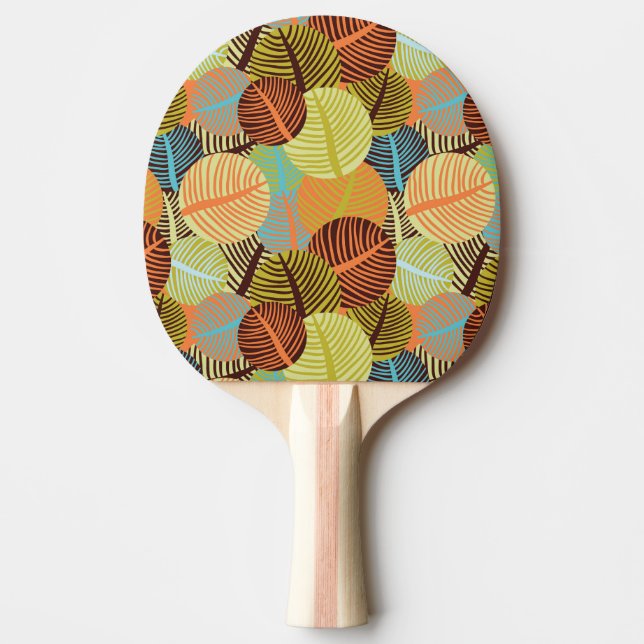 Abstrakt mönster pingisracket (Framsidan)