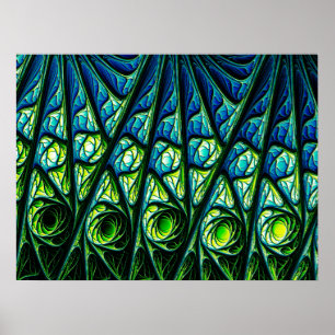Abstrakt Mönster Poster