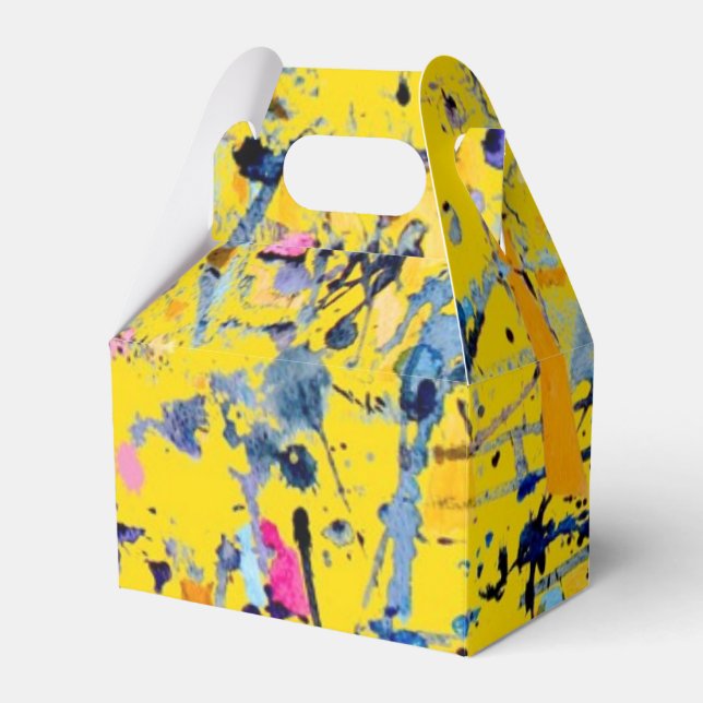 Abstrakt mönster presentaskar (Framsidan Sidan)