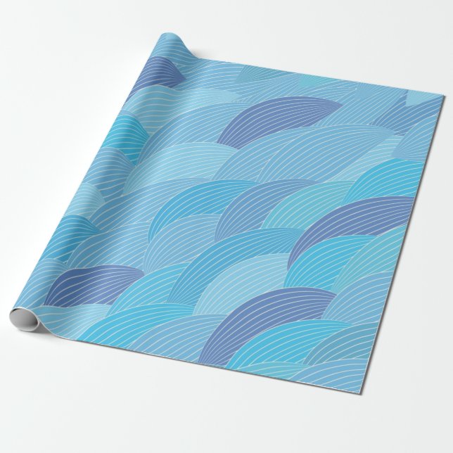 Abstrakt mönster presentpapper (Utrullad)