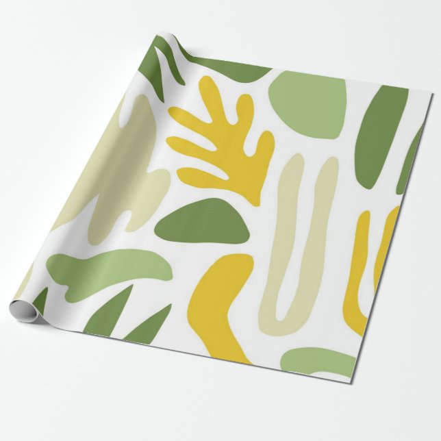 Abstrakt mönster presentpapper (Utrullad)