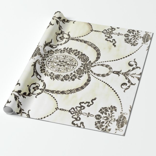 Abstrakt mönster presentpapper (Utrullad)