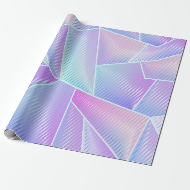 Abstrakt mönster presentpapper (Utrullad)