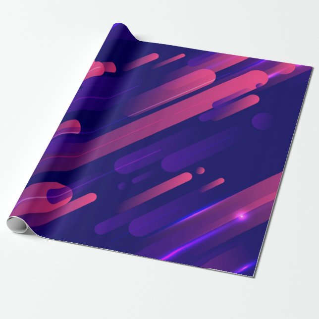 Abstrakt mönster presentpapper (Utrullad)