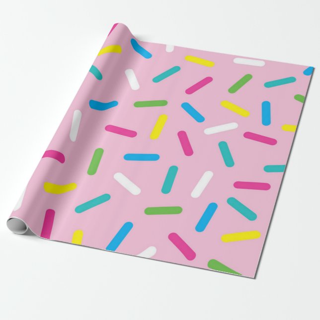 Abstrakt mönster presentpapper (Utrullad)