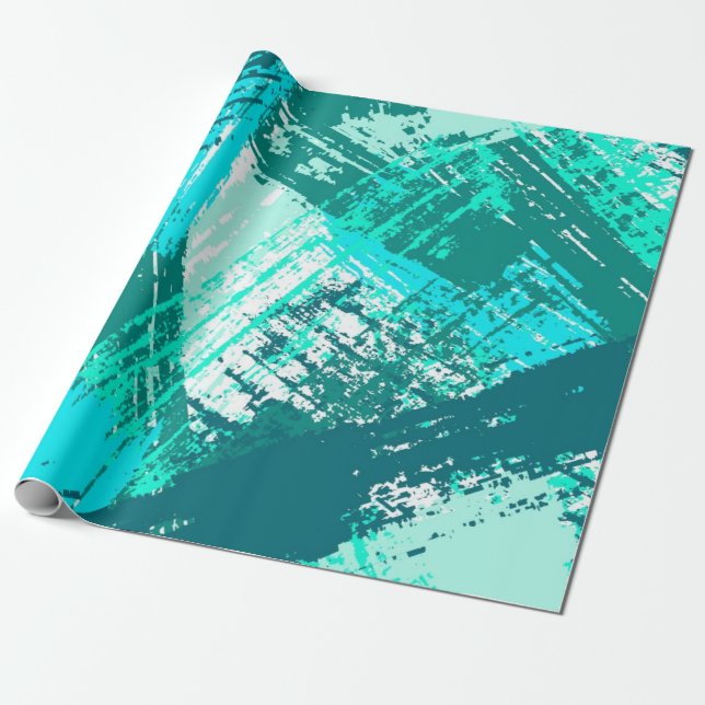 Abstrakt mönster presentpapper (Utrullad)