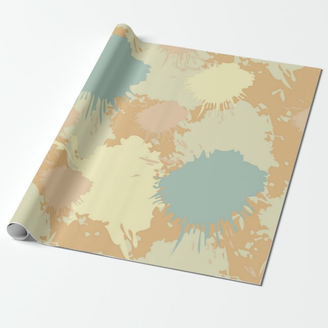 Abstrakt mönster presentpapper (Utrullad)