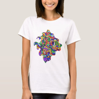 Abstrakt Mönster T Shirt