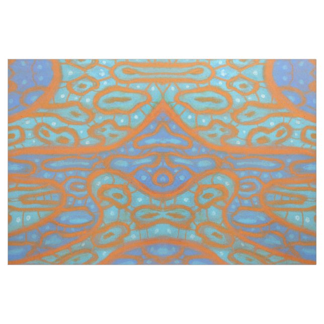 Abstrakt mönster tyg (Fat Quarter)